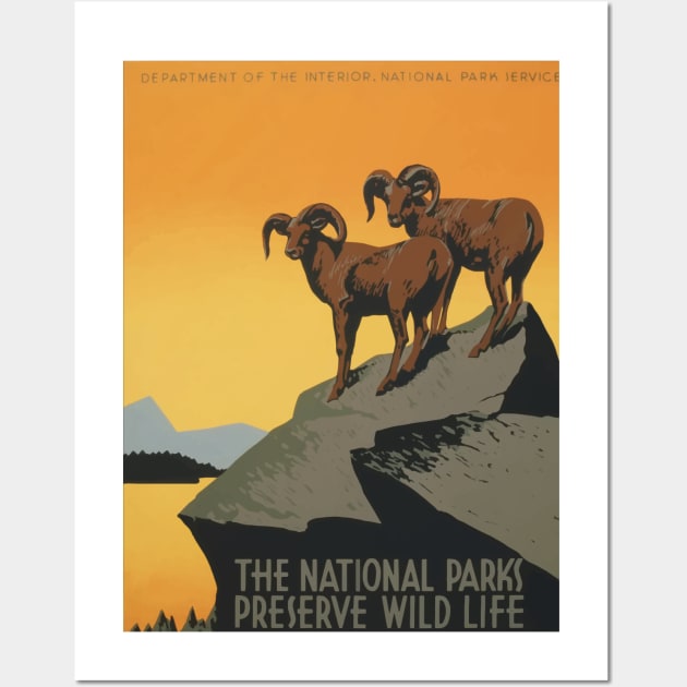 National Park Wall Art by Yaelledark